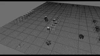 Multi agent robots in Autonomous warehousing for smart factory sumlation - part 2