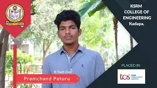 Testimonials #21 Premchand Paturu (CE)