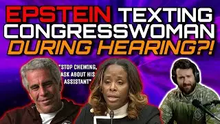 Congresswoman Caught Texting Jeffrey Epstein DURING CONGRESSIONAL HEARING