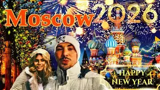 NEW YEAR Celebration in MOSCOW Live! ✨ WALKING RUSSIAN STREETS Special Stream! - Walking Tour