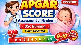 #ApgarScore#NewbornAssessment#NeonatalNursing#BScNursing##Midwifery#NursingEducation#NursingStudents