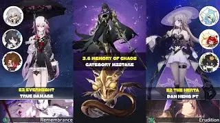 E2S1 Evernight True Damge & E2S1 The Herta x Dan Heng Permansor Terrae | HSR 3.6 *NEW* MOC 12