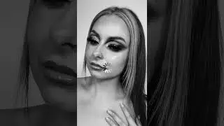 Oh she&rsquo;s hot 🔥 #makeup #creativemakeup #colourmakeup #makeuptransformation
