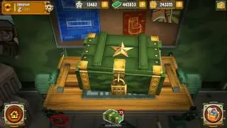 pocket troops Открываем 50 Золотых Ящиков 