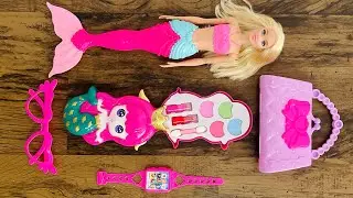 ASMR Satisfying Video with Unboxing Magical Mermaid Barbie Doll | Cute Mattel and Disney Collection