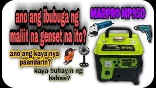Marpro MP950, 1kva 2 stroke, unboxing, starting, wiring  connection and loading