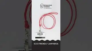 eco friendly lanyards - made from ghost fishing net