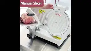 Manual Meat Slicer #meatslicing #meatcuttingmachine