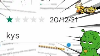 Dragon Ball Legends 1 Star Reviews SCARE ME.