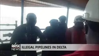 ILLEGAL OIL PIPELINES FOUND IN YOKRI, DELTA STATE