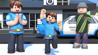 ROBLOX Brookhaven 🏡RP - FUNNY MOMENTS: Little Police Chief Adventure | Roblox Bacon