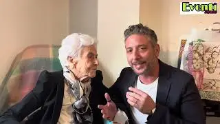 Giovanni Remigare incontra Maria Scibilia per I suoi 100 anni
