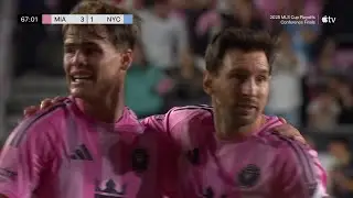 Messi 405th ASSIST IS MOST IN FOOTBALL HISTORY!! Mateo Silvetti GOAL! | 2025 Audi MLS Cup Playoffs