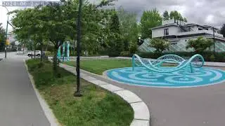 TL: Willingdon Linear Park Urban Trail - Northbound - June 2024