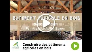 Construire des bâtiments agricoles en bois : Bergerie en bois local