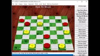 World Championship Checkers - Kingsrow lost! 2025