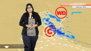 Weather Forecast for January 30: Snow in Jammu Kashmir, light rain over Punjab, Haryana