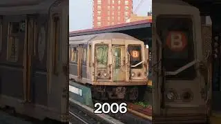 R40 Slants Throughout The Years #nycsubway #r40 #history