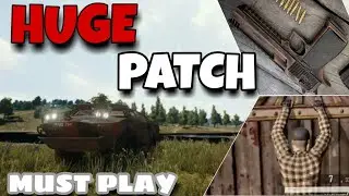 PUBG Gas Can Explode,Deagle,Ledge grab and new vehicle!