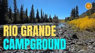 Rio Grande Campground Fall Drive-Through | Near Creede, CO | Rio Grande National Forest