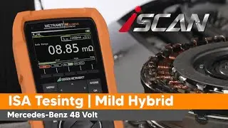 Fault Code Testing 48 Volt Integrated Starter Alternator (ISA) Mercedes-Benz Mild hybrid