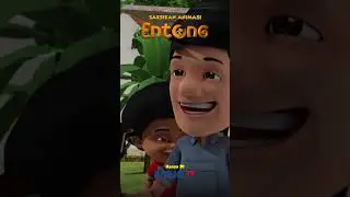 KESERUAN ANIMASI ENTONG - PELUKANNYA GAK MUAT MED!!