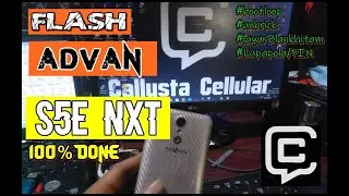 Flash Advan S5E NXT || bootloop / unbrick / layar blank hitam 1000% DONE
