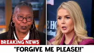 Whoopi Goldberg Openly PLEADS With Karoline Leavitt To STOP $800 MILLION Law Suit for Good!