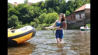 River Rafting | Cesky Krumlov | Malecek Rafting | Vltava | Marathi Vlogs | Eng Subs - Czech Diaries!