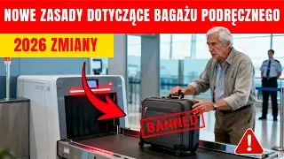 Nowe Zasady Bagażu Podręcznego Na 2026 Rok :Co Linie Lotnicze Zmieniły Po Cichu