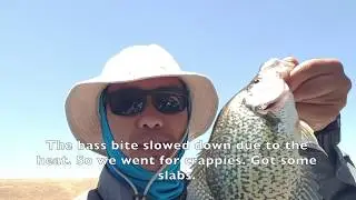 1st X Bass & Crappie Fishing @ Los Banos Creek
