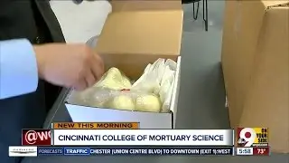 Cincinnati College of Mortuary Science students are used to explaining their 'weird' course of study
