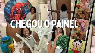Meu PAINEL DE FERRO chegooou 🤩 + os últimos temas para INICIAR NO PEGUE E MONTE #festa #pegueemonte