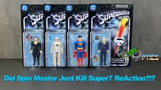 $8 vs $20: Are Spin Master’s New DC Retro Superman the Movie Figures a Super7 ReAction Killer?!
