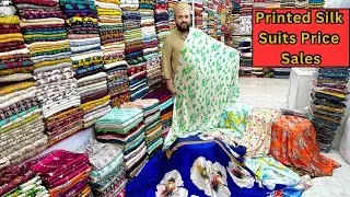 New Shamoz Silk Dress Designs! Printed Silk Suits! Party Dresses Designs For Girls! Cheap Price