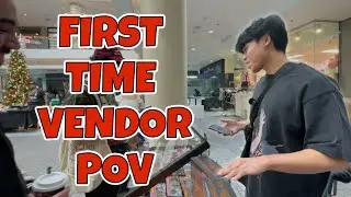 My FIRST Time Vending | Little Tokyo Card Show VENDOR POV