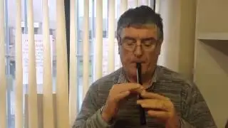 Roy MacMaghnuis (Roy McManus Belfast) Blackwood Whistle