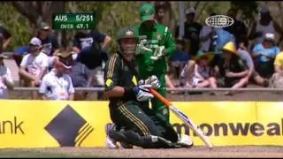 Michael Hussey Exhausted - 