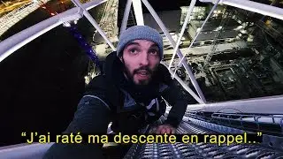 MA PIRE EXPÉRIENCE EN HAUT D'UNE GRUE ! (tout a merdé)