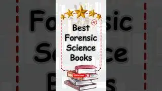 BEST Books for Forensic Science Students Recommended by Experts 🤯🔥| #forensicscience #books #csi