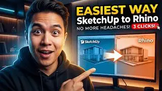 The EASIEST Way to Import SketchUp Models into Rhino | cad show