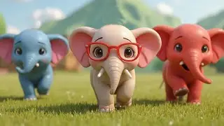 Ek Mota Hathi Ghumne Chala, एक मोटा हाथी, Nursery Poems and Cartoon Songs for Kids, Cute Mota Hathi