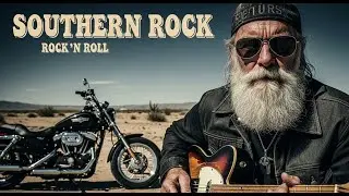 70s Southern Rock Classics 🎸 Raw Guitars & Harley Vibes