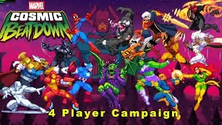 Marvel Cosmic Invasion (Beat Down) | 4 player Campaign mode!