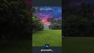 Photoshop Stunning Landscape Composite Transition
