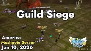 Guild Siege (Mushpoie Server) January 10, 2026 | Flyff Universe
