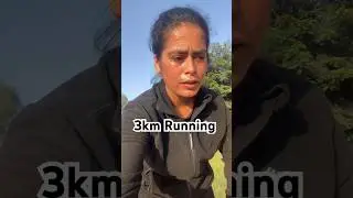 3km running Daily routine Day:28#75dayschallenge #shots