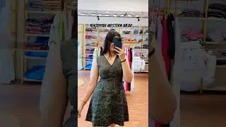 Amazing floral green dress for summer #model​ #dress​ #mimoda​ #shorts​ #short #shorts