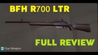 Battlefield Hardline R700 LTR Sniper Gun Full Review|GoldAmmoGaming