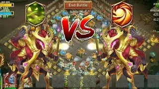 12 Skill Asura | Vital Boon | Vs | Sacred Light | Gameplay | Castle Clash